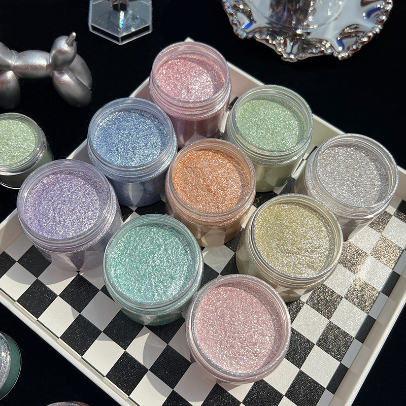Glitter Powder Resin - Bubuk Mika Glitter Berlian Mermaid, Pigmen
