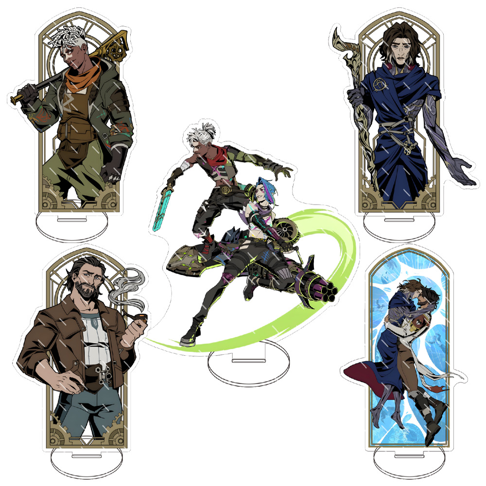 Resin Art Toys - Arcane: League of Legends Model Stand