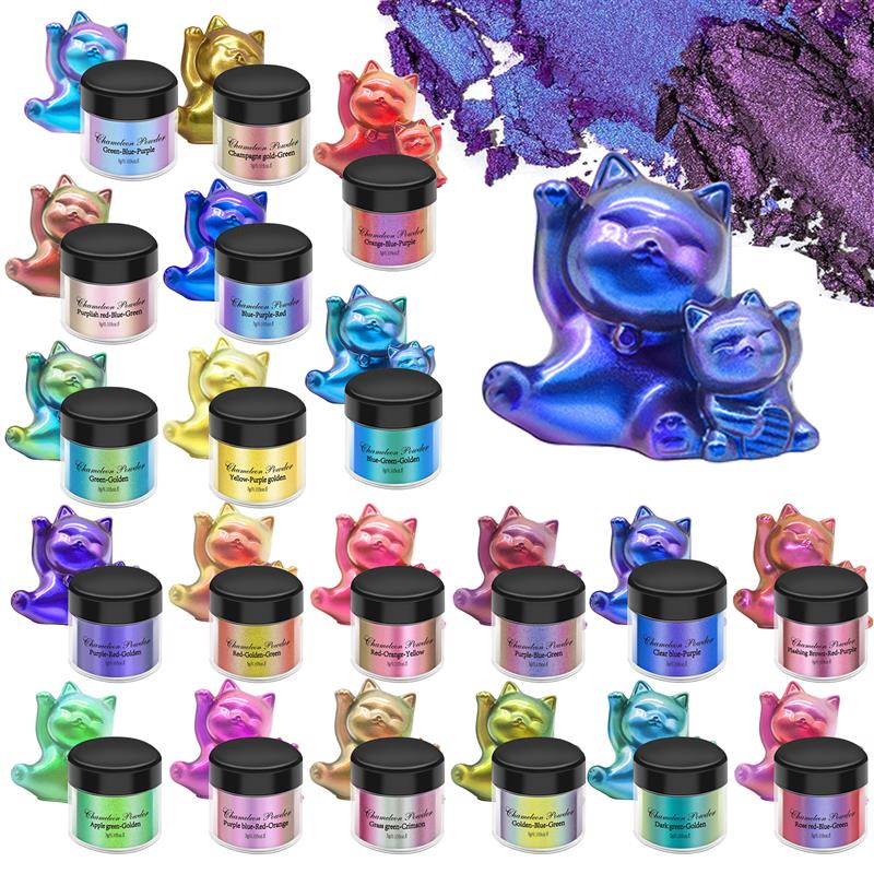 Glitter Powder Resin - 3g cermin bunglon Resin pigmen Glitter