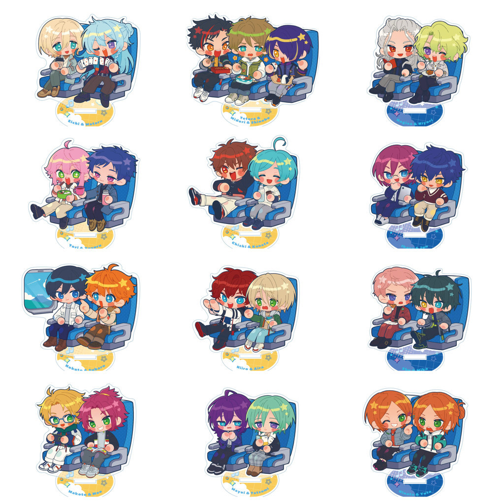 Resin Art Toys - Figur Ensemble Stars, Figur Akrilik, Model