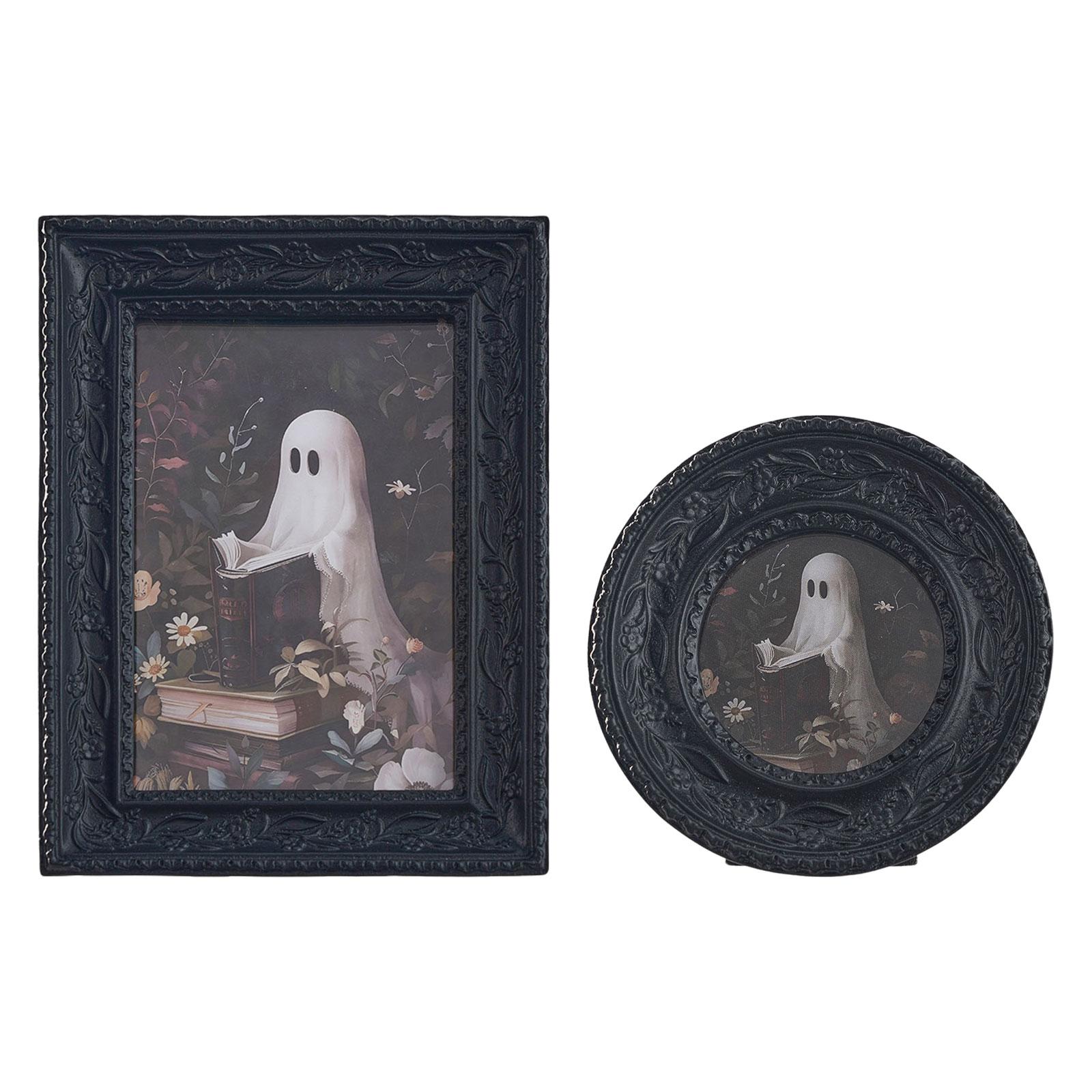 Resin Art Table Top - Bingkai Foto Desain Retro Perlengkapan Seni