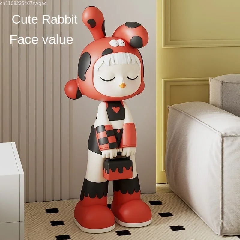 Patung Gadis Kartun Artistik,  - Resin Art Resin ulasan dan harga