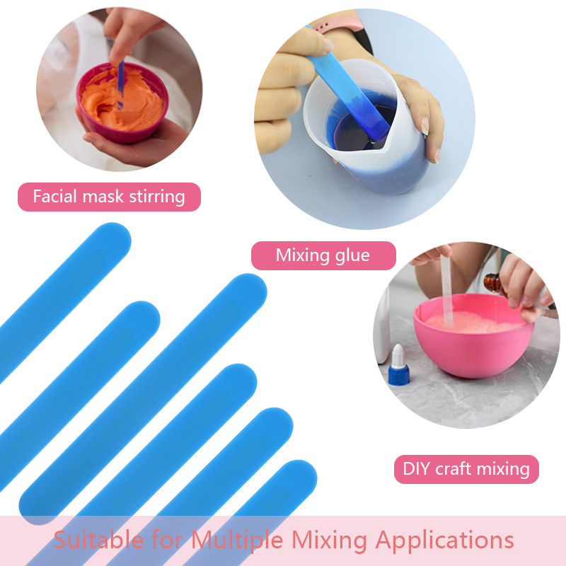Tongkat pengaduk silikon dapat - Glitter Powder Resin ulasan dan harga