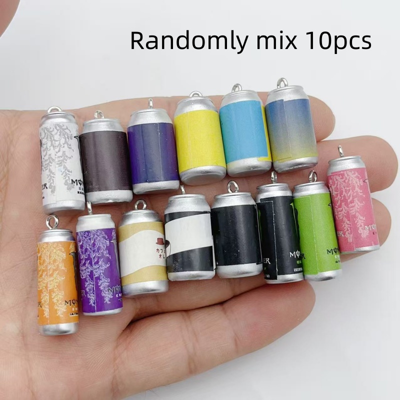10Pcs Mini Simulasi Kaleng Min - Resin Art Diy Kit ulasan dan harga