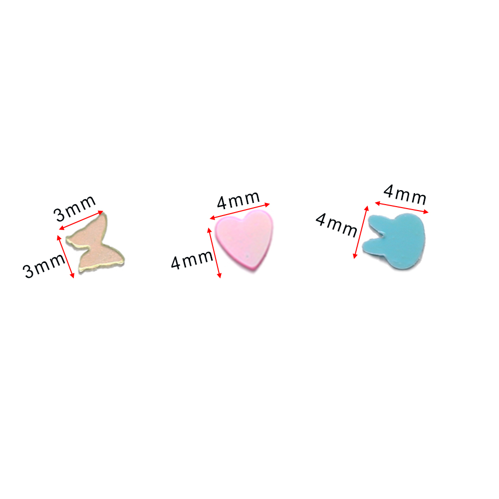 10G Payet Kupu-kupu Payet Lase - Glitter Powder Resin ulasan dan harga
