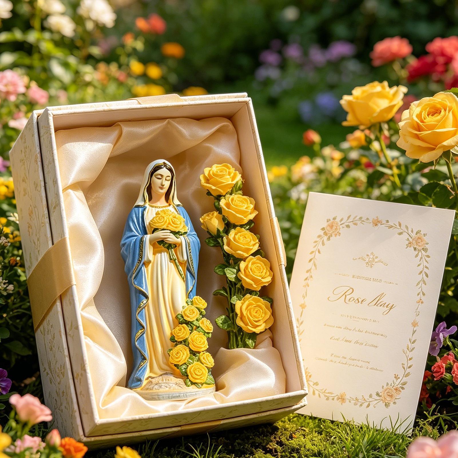 Patung Bunda Maria Tenaga Sury - Resin Art Resin ulasan dan harga