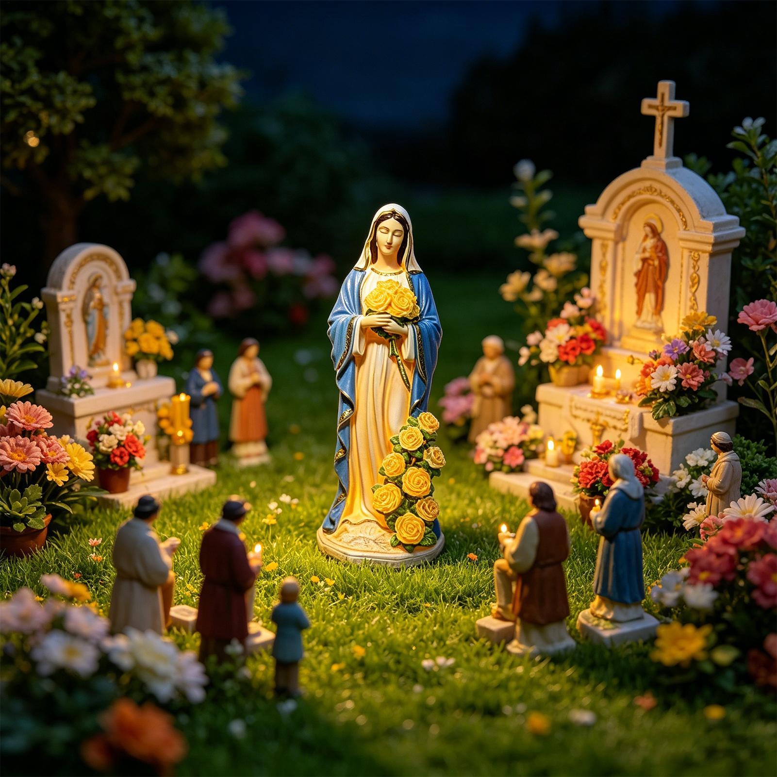 Patung Bunda Maria Tenaga Sury - Resin Art Resin ulasan dan harga
