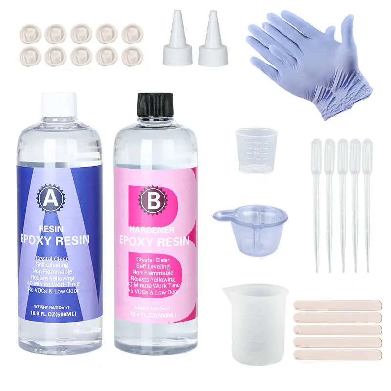 Easy Mix 1:1 Resin mengkilap t - Resin Art Ratio ulasan dan harga