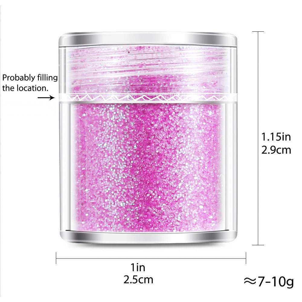 SNASAN 4 Buah Bubuk Kilap Kual - Glitter Powder Resin ulasan dan harga