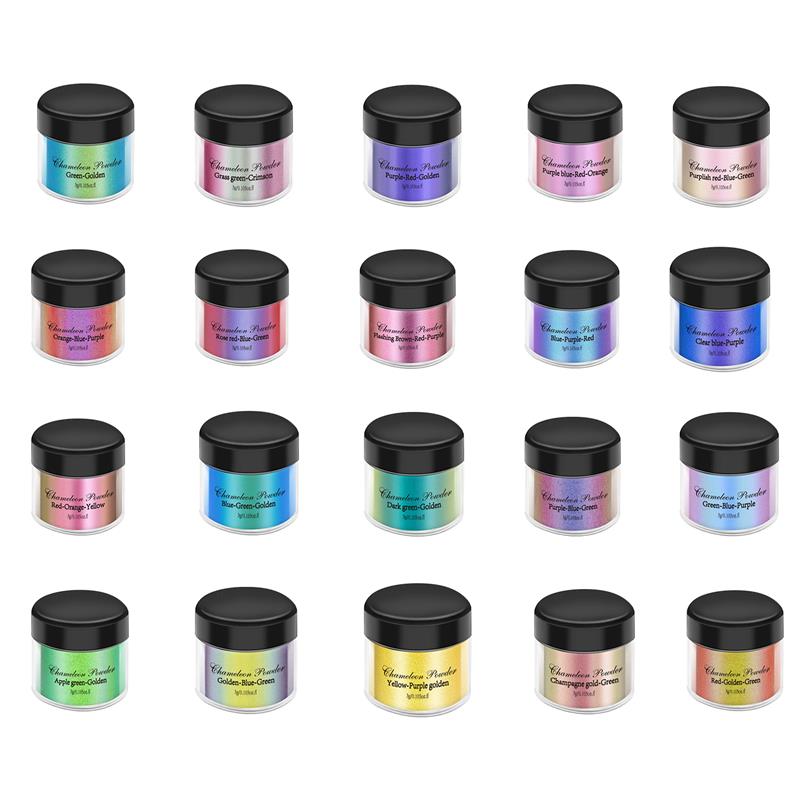3g cermin bunglon Resin pigmen - Glitter Powder Resin ulasan dan harga