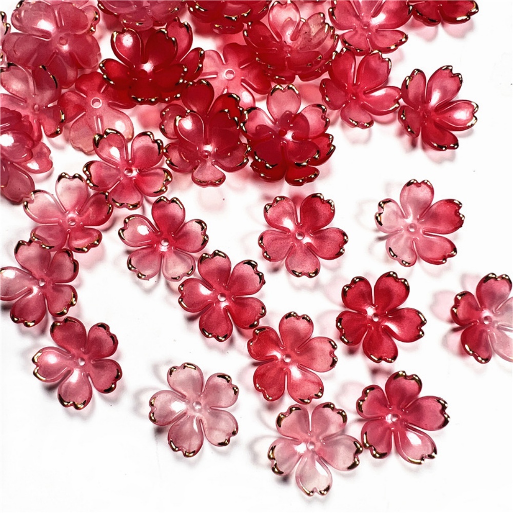 50pcs/lot 19mm Manik-manik Bun - Resin Art Diy Kit ulasan dan harga