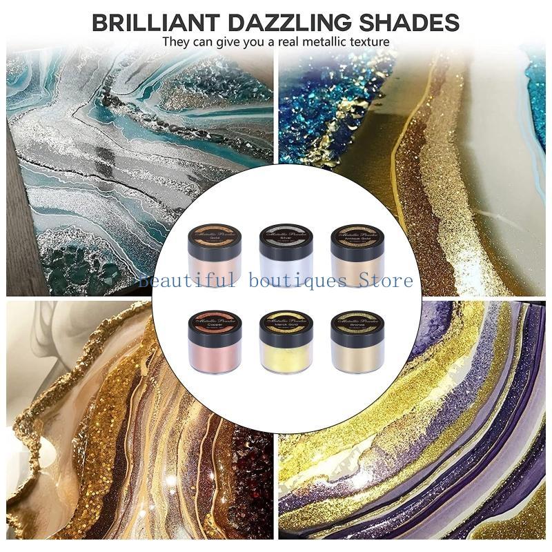 U4LF Warna-warni Mika Bubuk Me - Glitter Powder Resin ulasan dan harga