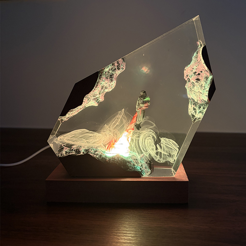 Lampu Meja Resin Figur Anime S - Resin Art Resin ulasan dan harga