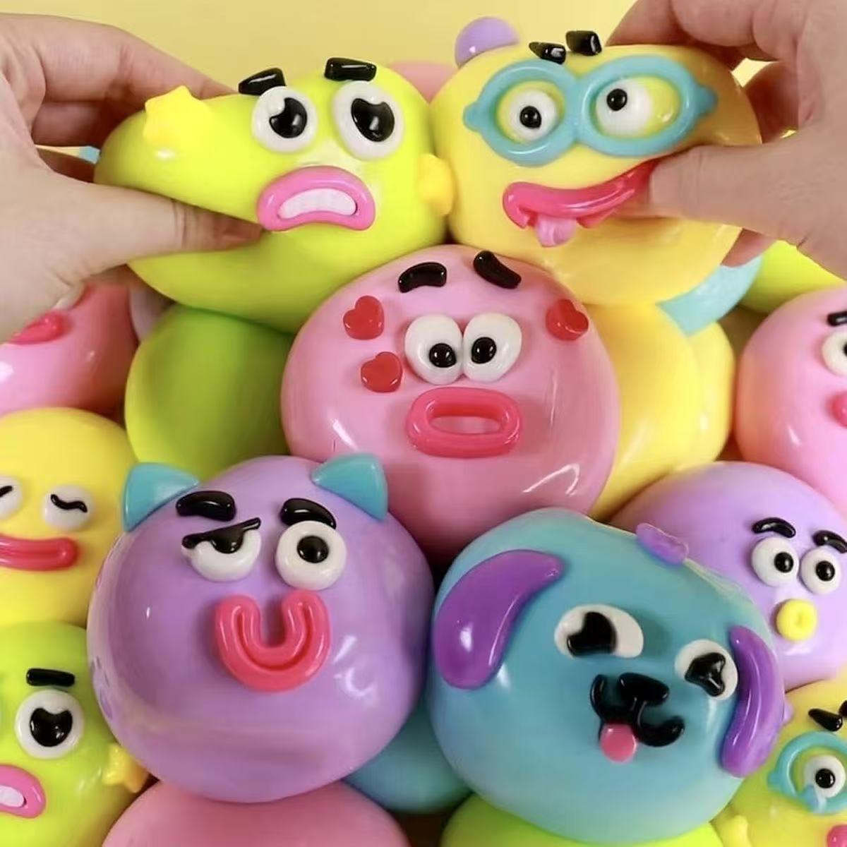 2026 Mainan Squishy Bentuk Anj - Resin Art Toys ulasan dan harga