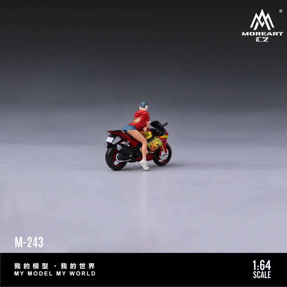 MoreArt 1:64 Model Motor Resin - Resin Art Toys ulasan dan harga
