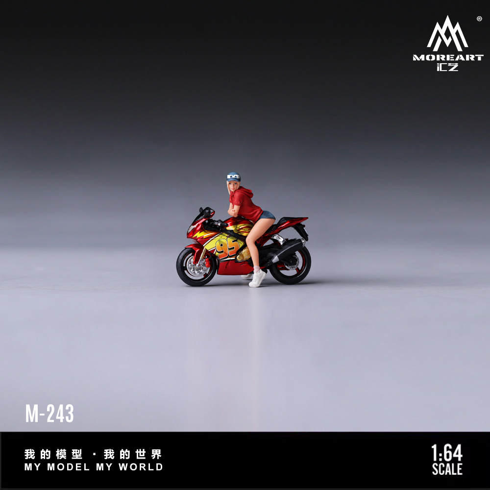 MoreArt 1:64 Model Motor Resin - Resin Art Toys ulasan dan harga