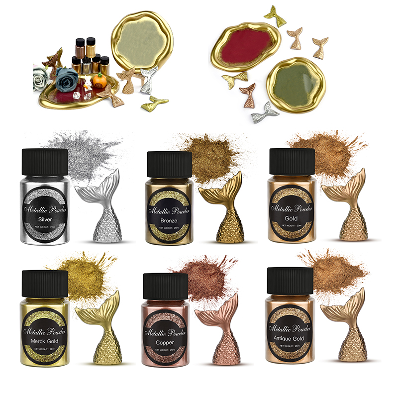 Bubuk Glitter metalik 20ml/bot - Glitter Powder Resin ulasan dan harga